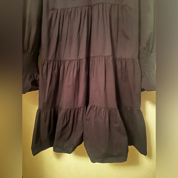 Tuckernuck Pomander Place Navy Cotton Kenzo Long Sleeve Dress - Picture 5 of 7